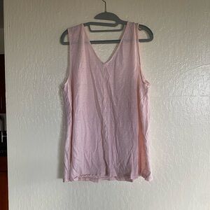 Pink Sleeveless Women's Top